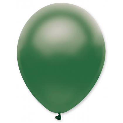 Balón 11´´ met. Zelená tm. S11 - 28 cm