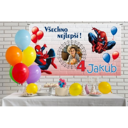 Narozeninový banner Cars 110x60 cm 