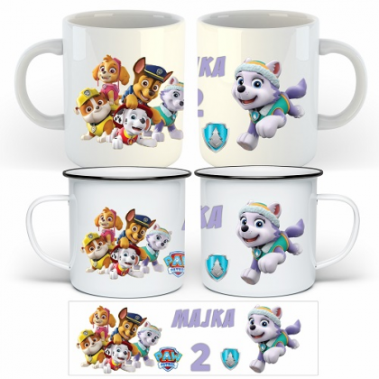 Plecháček / hrnek  Paw Patrol EVEREST