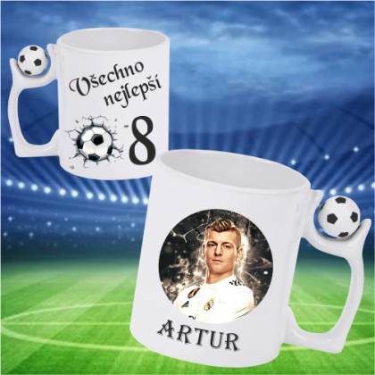 Hrnek Fotbal Kroos se jménem