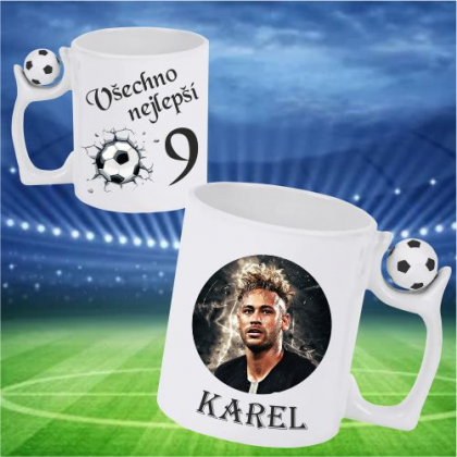 Hrnek Fotbal Neymar se jménem