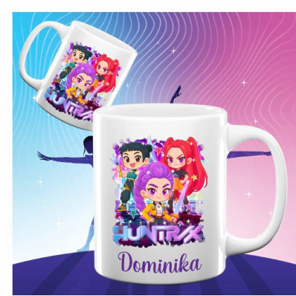 Šálka Huntrix s menom