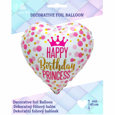 Balón Happy Birthday Princess