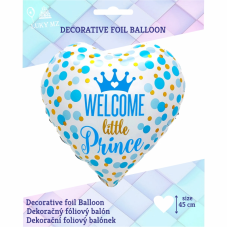 Balón Welcome little prince
