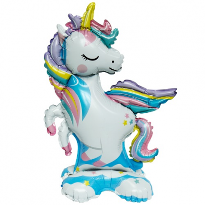 Balón stojaci Jednorožec