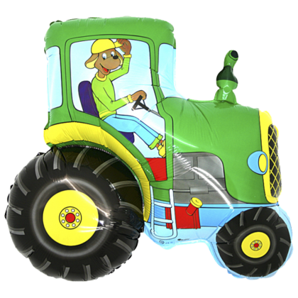 Balón Traktor so psom