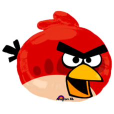 Balón Angry Birds červený US
