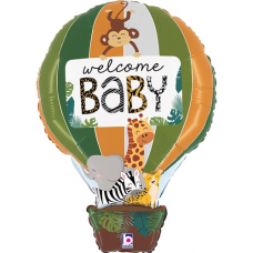 Balón Lietajúci balón Welcome Baby