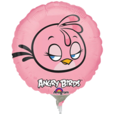 Balónik Angry Birds ruž. kruh US