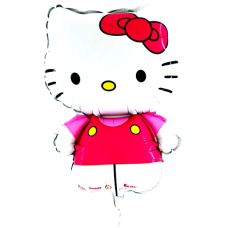 Balónik Hello Kitty mašľa