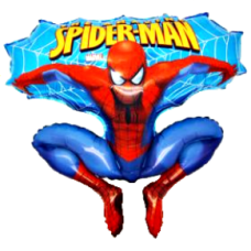 Balón Spiderman n. Modrý
