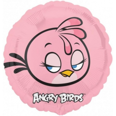 Balón Angry Birds ružový US