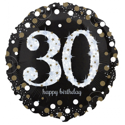 Balón číslo 30 bodky