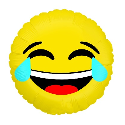 Balón Smajlík Emoji LOL