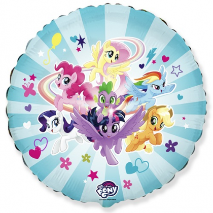 Balón My Little Pony tím
