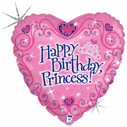 Balón Happy BDay Princess