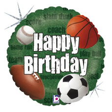 Balón Šport Happy Birthday
