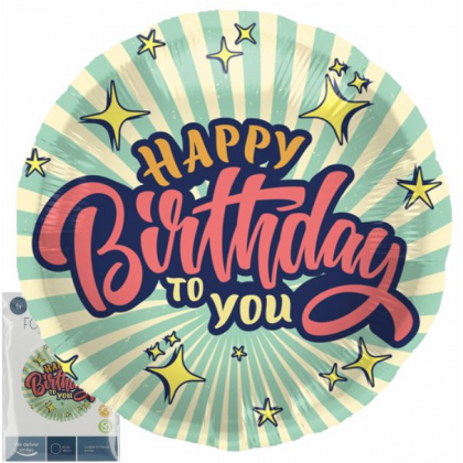 Balón Happy Birthday