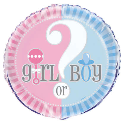 Balón dievča alebo chlapec