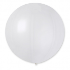 Balón veľký Gigant biely 100 cm