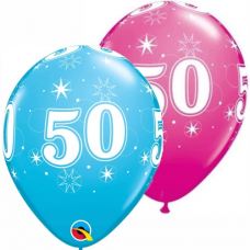 Balón narodeninový číslo 50 11´´