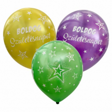 Balóny metalické Boldog Születésnapot