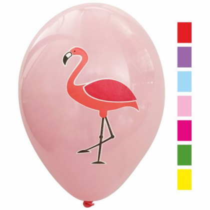 Balóny Plameniak mix