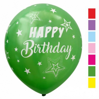 Balóny Metalické Happy Birthday
