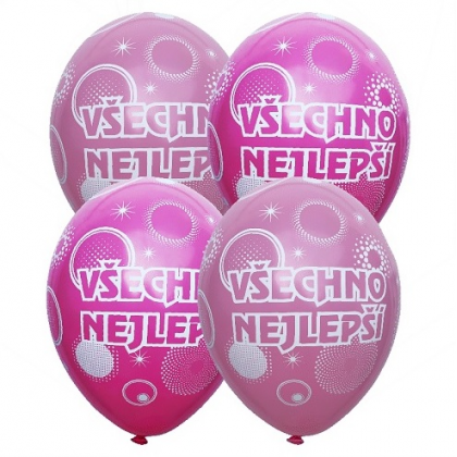 Balóny Všechno nejlepší