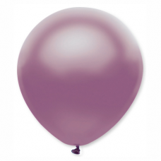 Balón metalický bledo fialový s317 32 cm