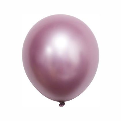 Balón ružový chromový