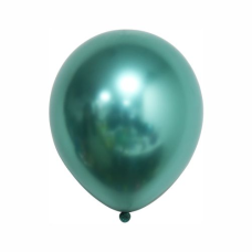 Balón zelený chromový