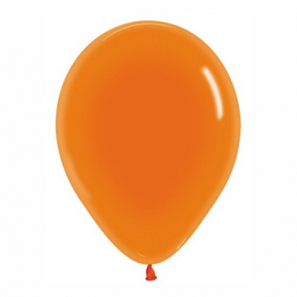 Balón Oranžový priehľadný 361 R12 - 30cm