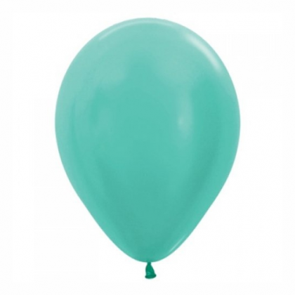 Balón metalický Zelený 426 R12 - 30cm