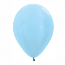 Balón metalický Bledo Modrý 440 R12 - 30cm