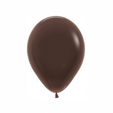 Balón hnedý Q 5´´ Chocolate