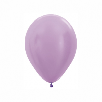 Balón metalický Bledo Fialový 450