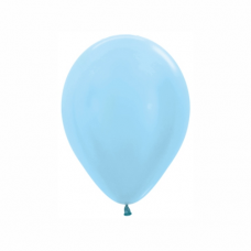 Balón metalický Bledo Modrý 440 R5 - 13cm