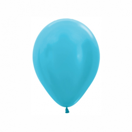 Balón metalický Karibská Modrá 438 R5 - 13cm