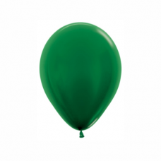 Balón metalický Tmavo Zelený 532