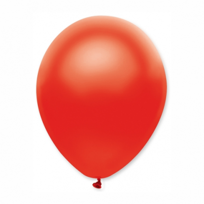 Balón 11´´ met. Červená S11 - 28 cm