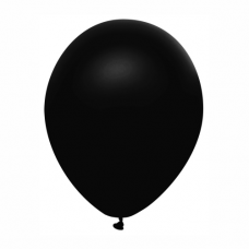 Balón metalický Čierny s321 S11 - 28 cm