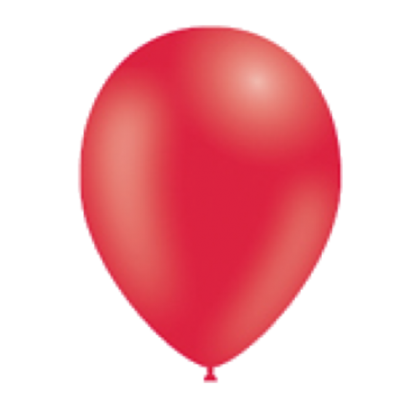 Balón Červený p025 S11 - 28 cm