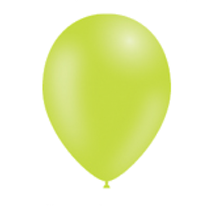 Balón Limetková zelená p036 S11 - 28 cm