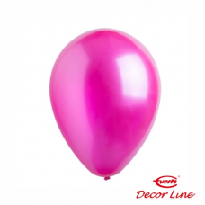 Balón metalický tmavo ružový 