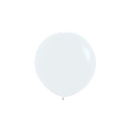 Balón Biely veľký 90cm - 3FT