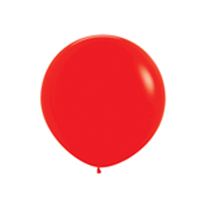Balón Červený veľký 90cm - 3FT
