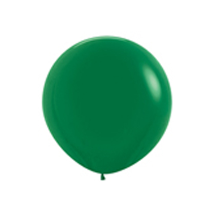 Balón tmavo Zelený veľký 90cm - 3FT