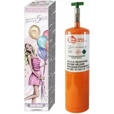 Hélium na 5 balónov