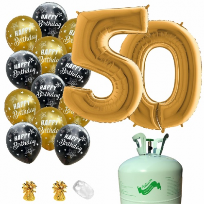 Hélium párty set 50. narodeniny